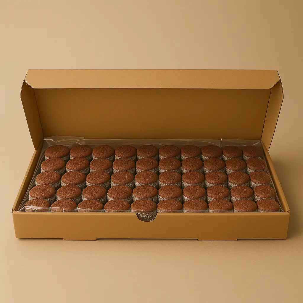 Caja x 100 Alfajores Chocolate - Tamaño MINI